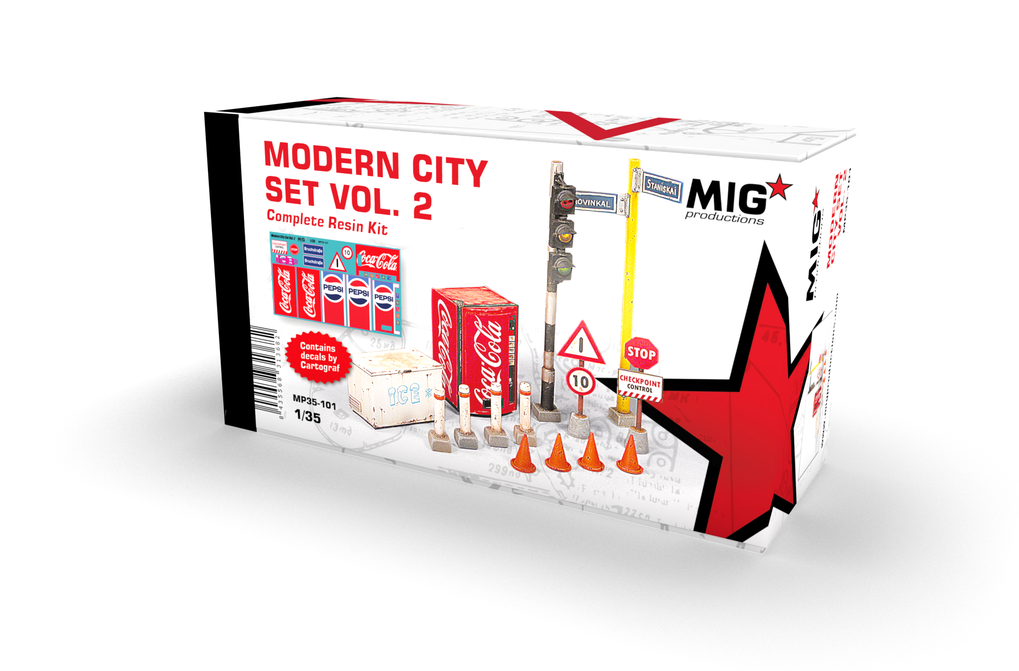 MIG 1/35 Modern City Set Vol.2 | 8435568313682