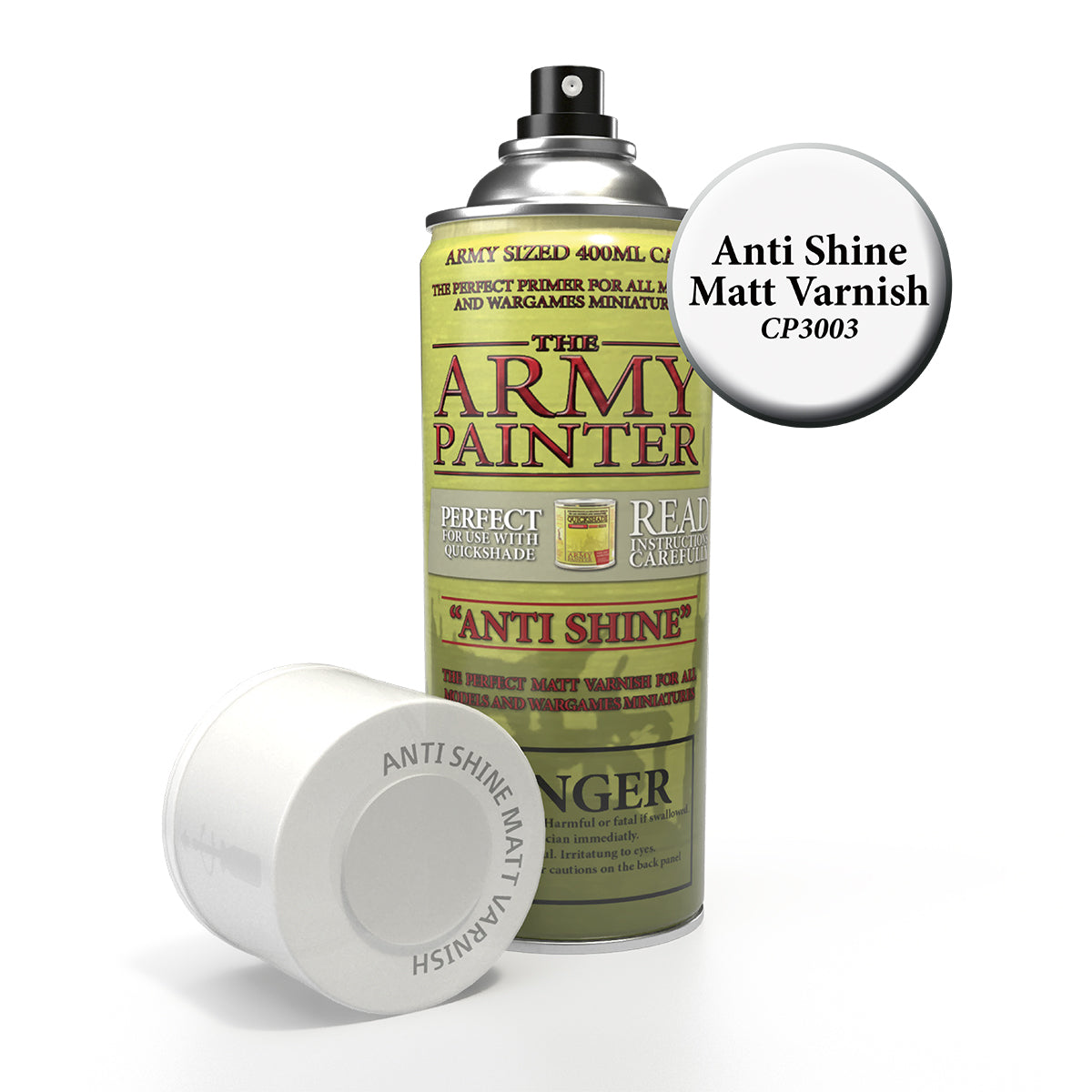 Army Painter Base Primer - Anti-Shine, Matt Varnish | 5713799300316