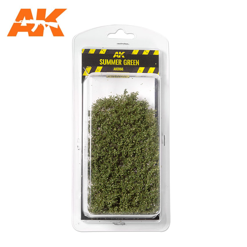 AK Interactive Summer Green Shrubberies 1/35 / 75mm / 90mm | 8435568309548