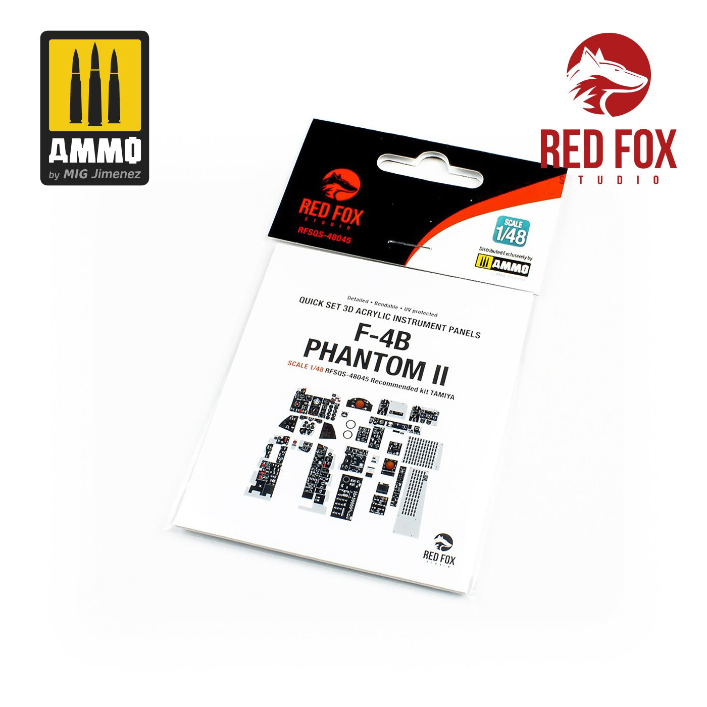 Red Fox Studio 1/48 McDonnell DOUGLAS F-4B Phantom II (for Tamiya Kit) | 5999571351947