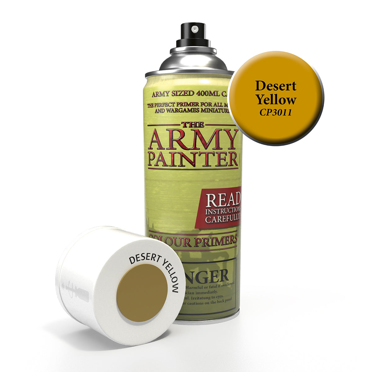 Army Painter Colour Primer - Desert Yellow | 5713799301115