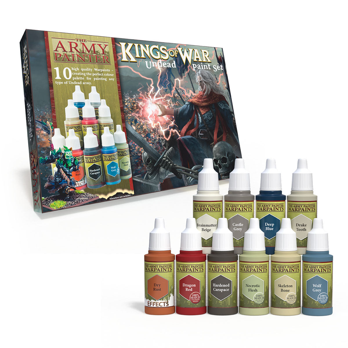 Army Painter Warpaints Kings of War Undead paint set | 2580160111993
