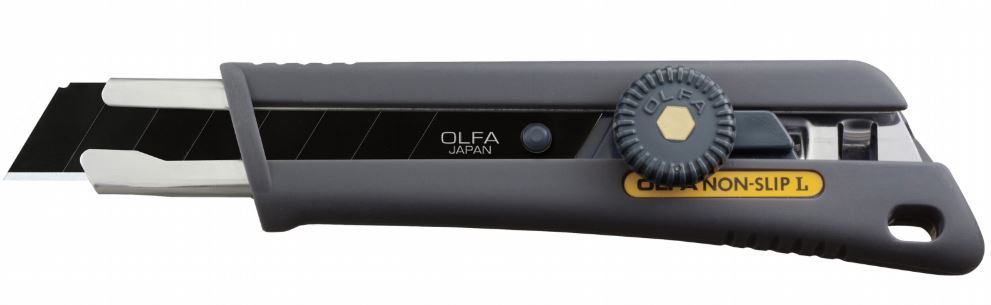 OLFA Comfort Grip Handle Utility Knife, Ratchet (NOL-1/BB) | 91511440089