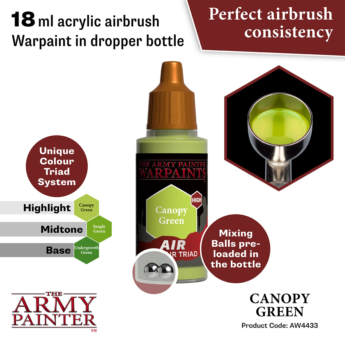 Army Painter Air Canopy Green | 5713799443389