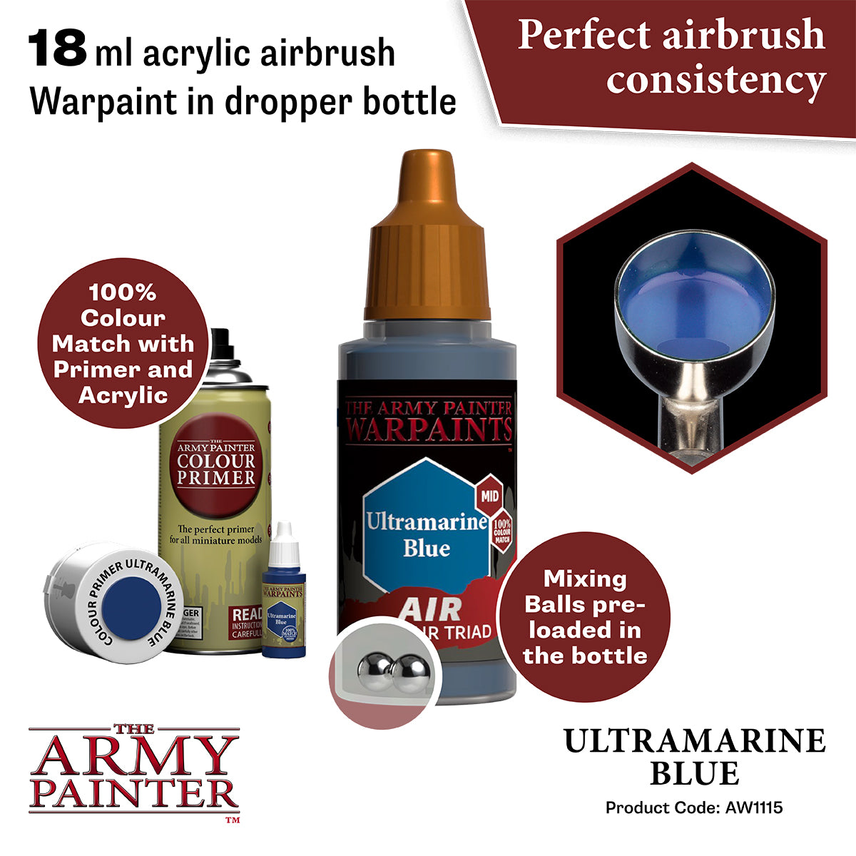 Army Painter Air Ultramarine Blue | 5713799111585