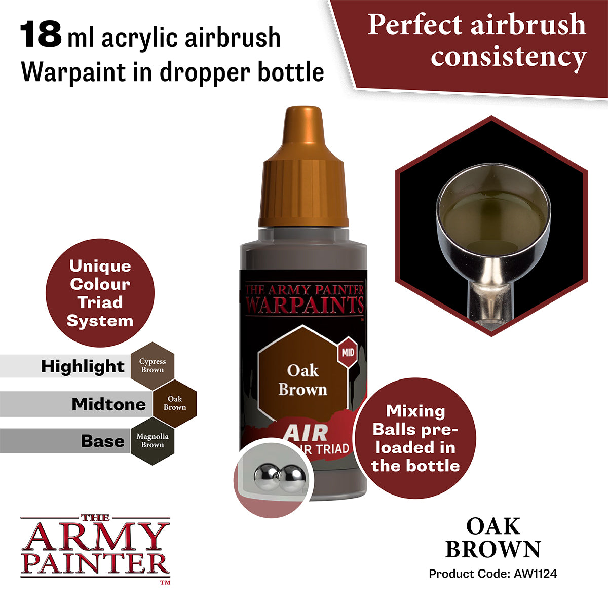 Army Painter Air Oak Brown | 5713799112483