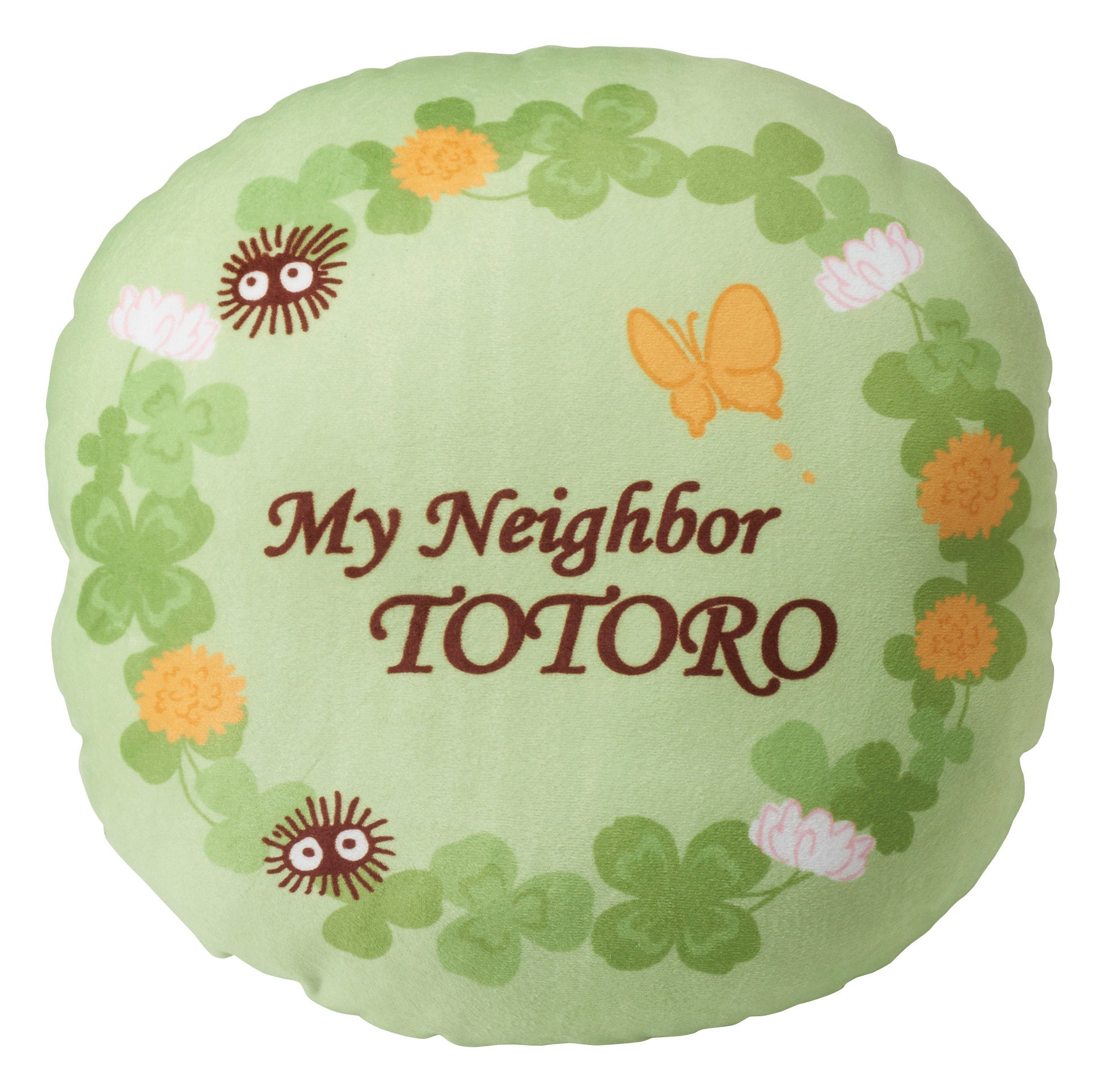 Marushin Totoro, Clovers and Flowers Mochi Mochi Cushion 'My Neighbor Totoro' | 4992272672336