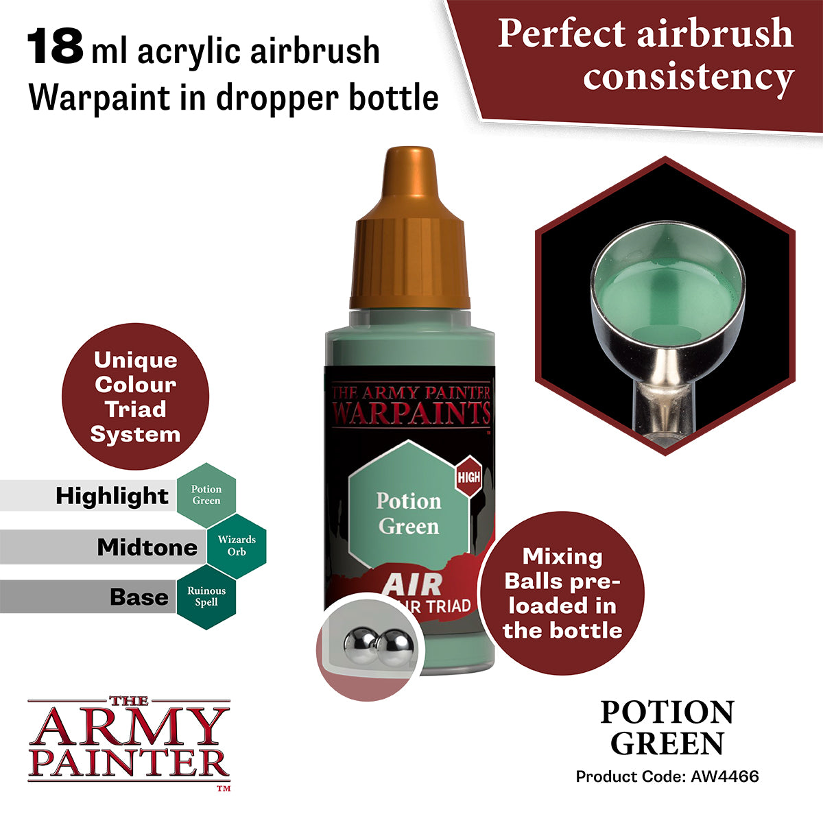 Army Painter Air Potion Green | 5713799446687