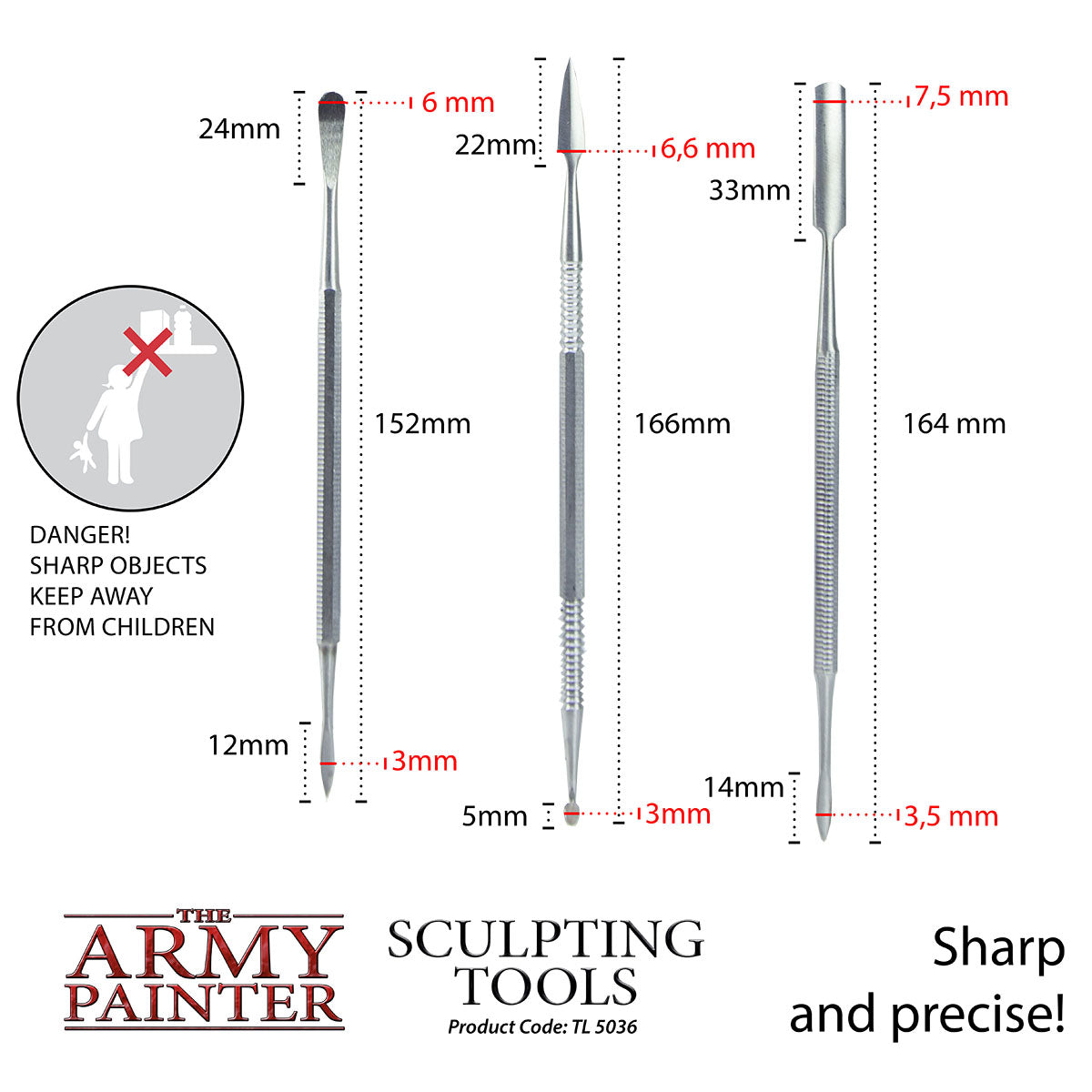 Army Painter Sculpting Tools | 5713799503601