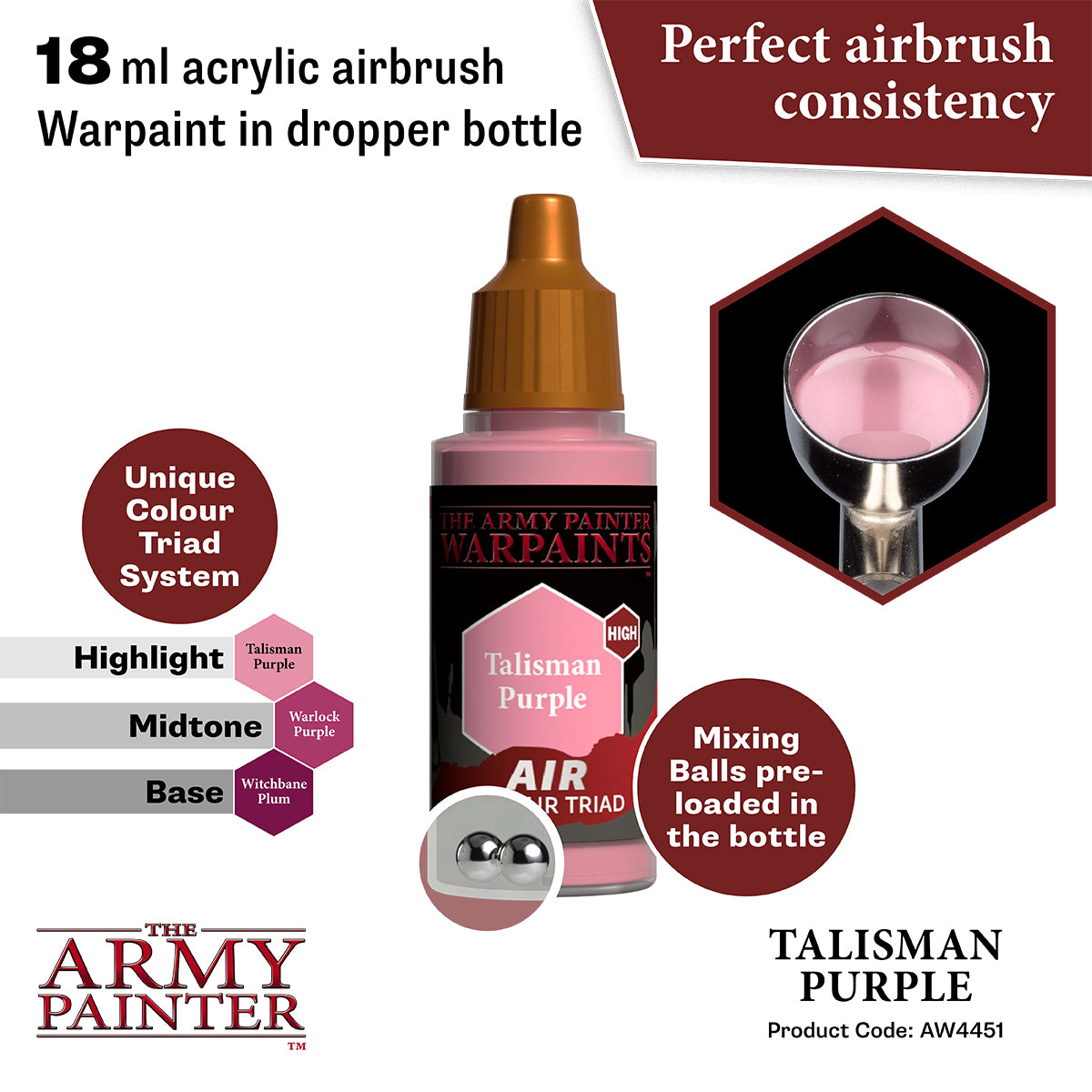Army Painter Air Talisman Purple | 5713799445185