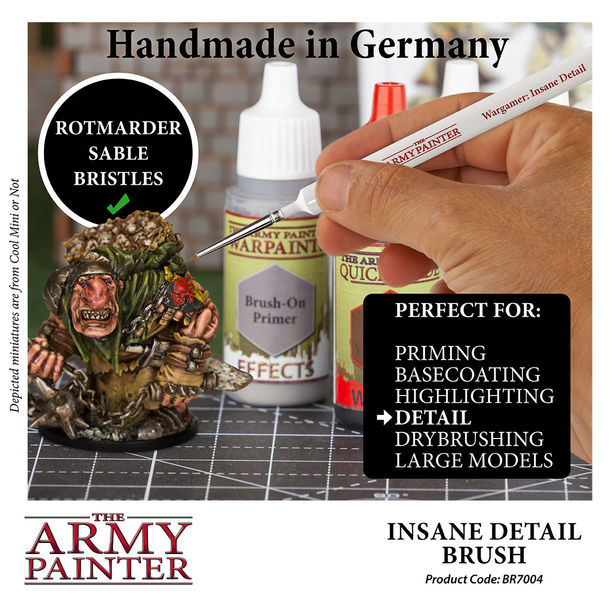 Army Painter Wargamer Brush - Insane Detail | 5713799700406