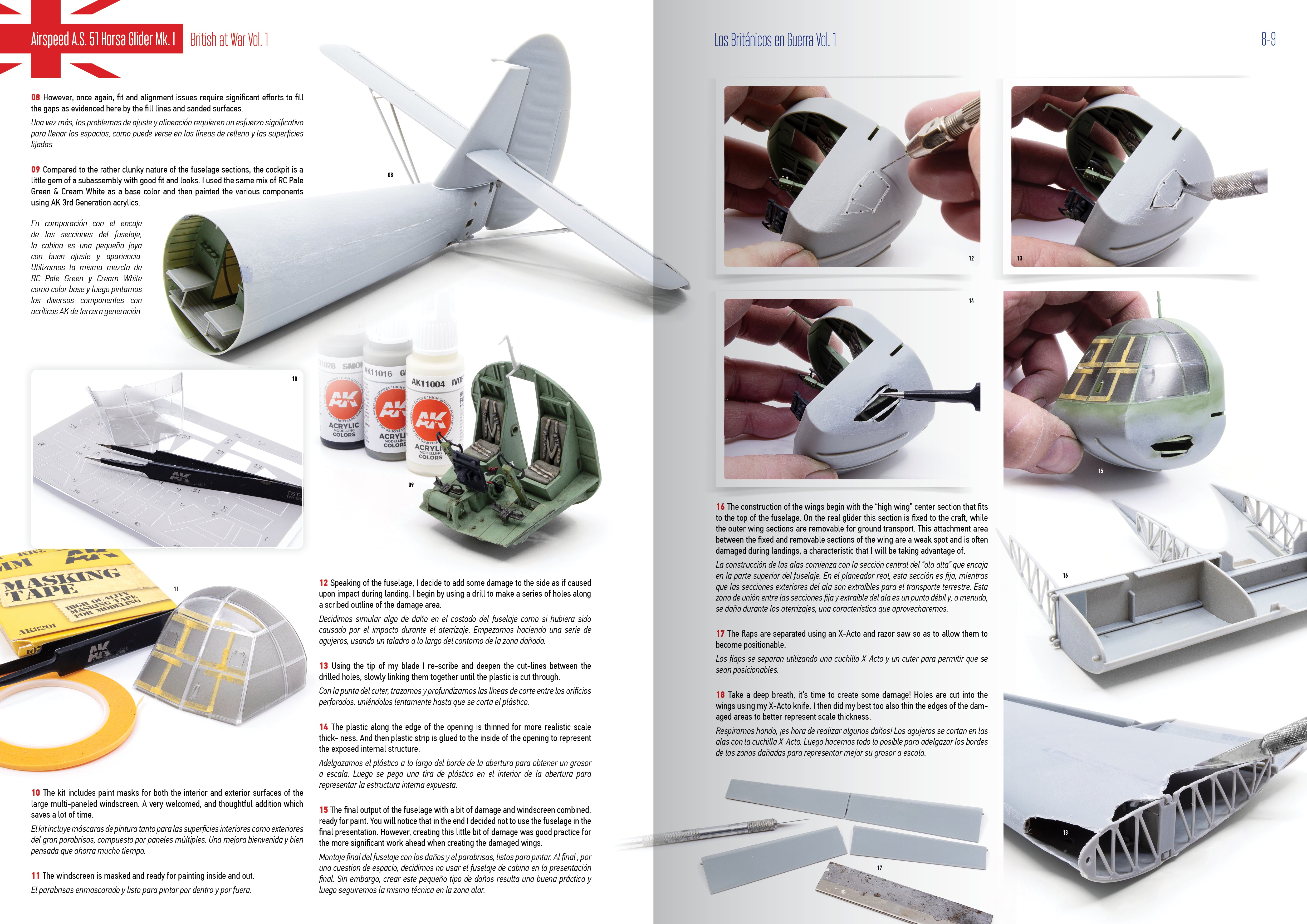 AK Interactive British at War / Los Britanicos en Guerra Vol.1 (bilingual EN/ES) | 8435568314443