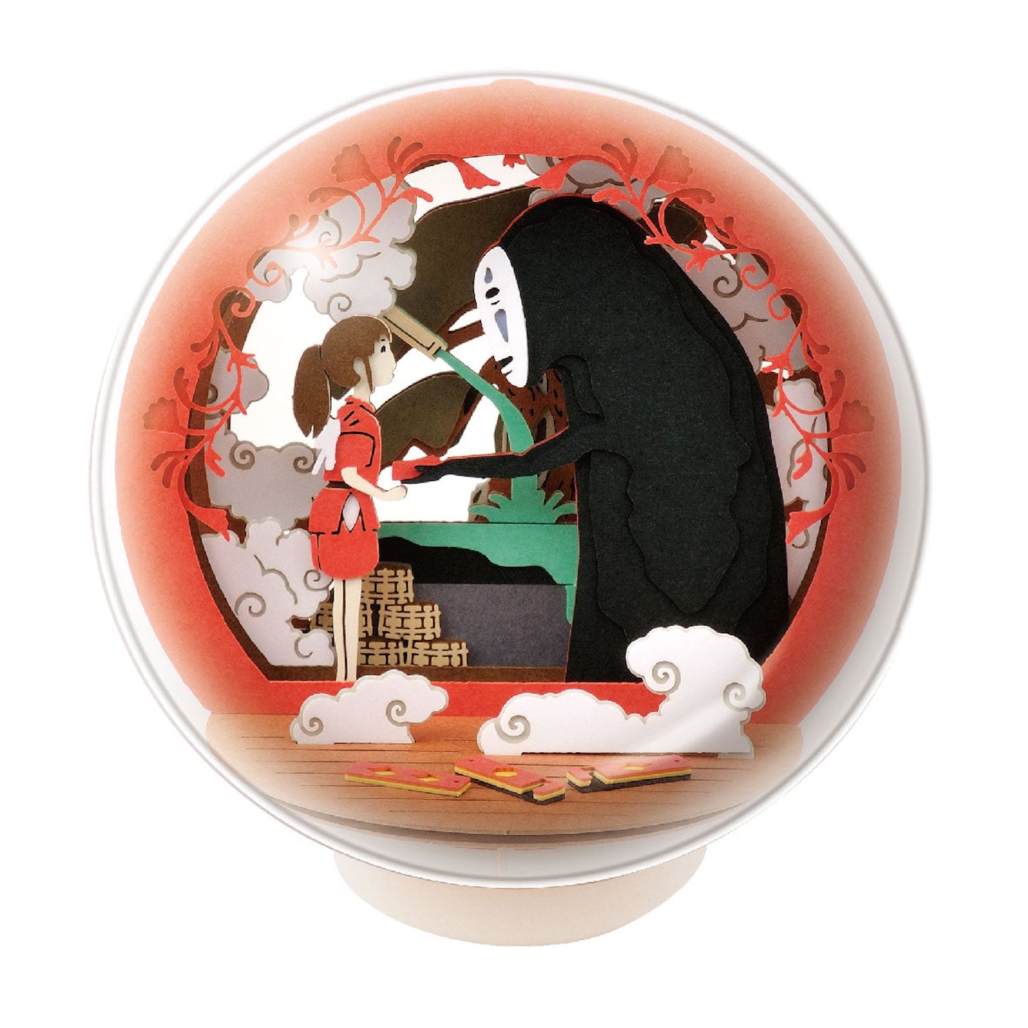 Ensky PTB-03 Spirited Away A Gift from No Face Paper Theater Ball 'Spirited Away' | 4970381505196