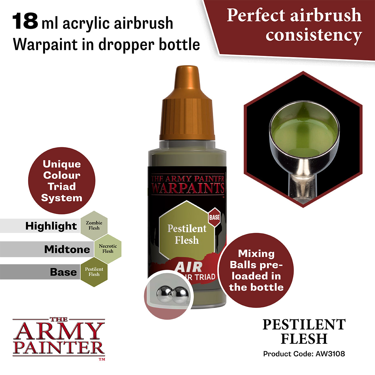 Army Painter Air Pestilent Flesh | 5713799310889