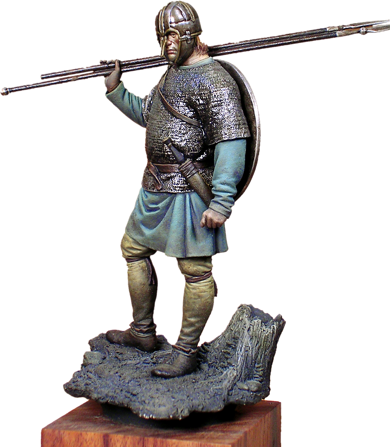 Abteilung502 NORTHUMBRIAN WARRIOR - 8th-9th Century (54mm) | 8435568312463