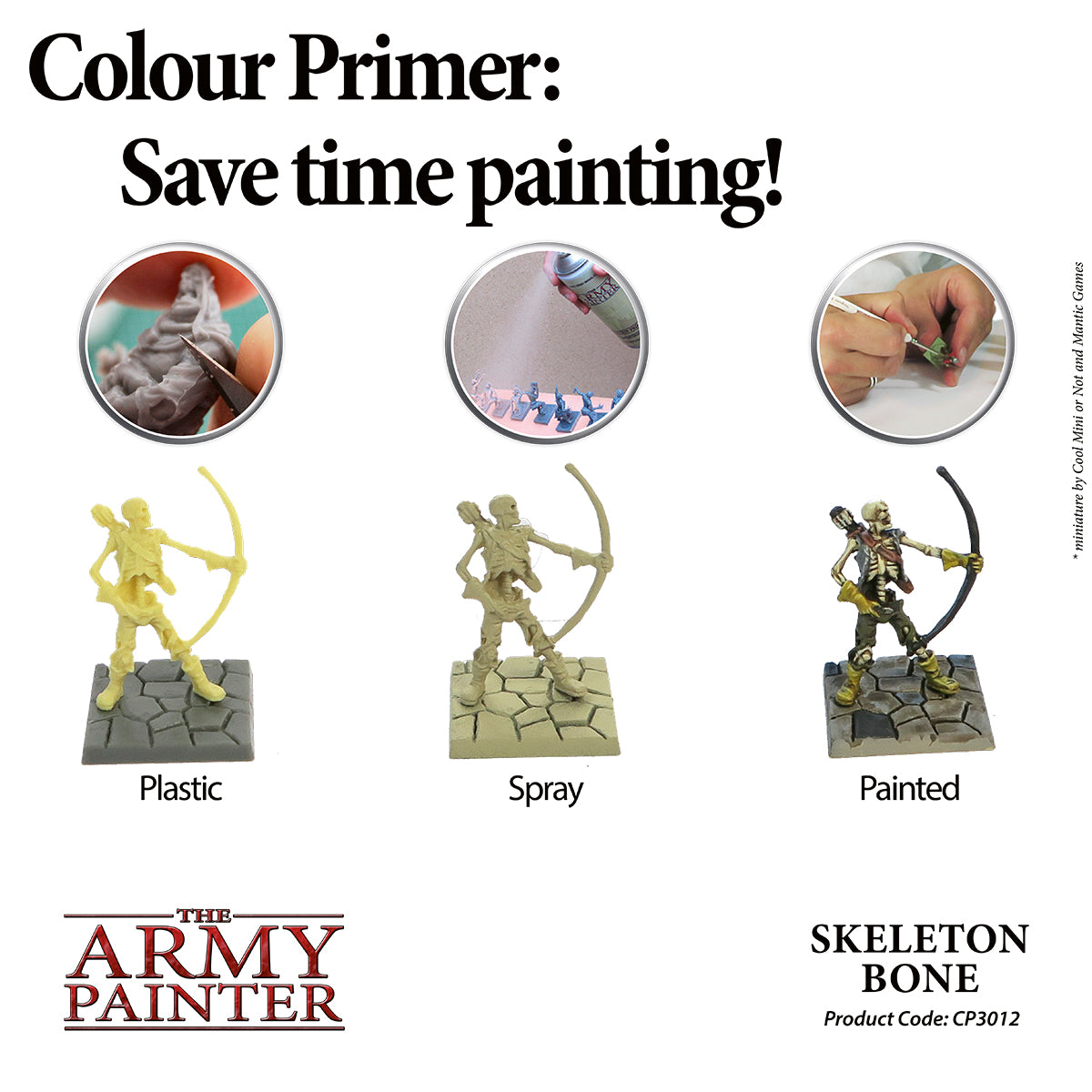 Army Painter Colour Primer - Skeleton Bone | 2540101130124