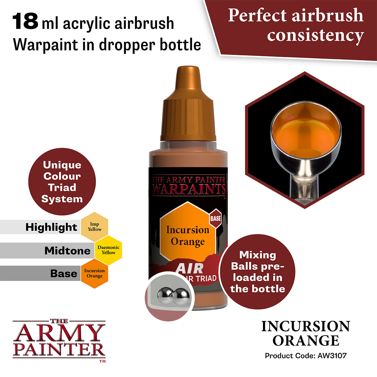 Army Painter Air Incursion Orange | 5713799310780