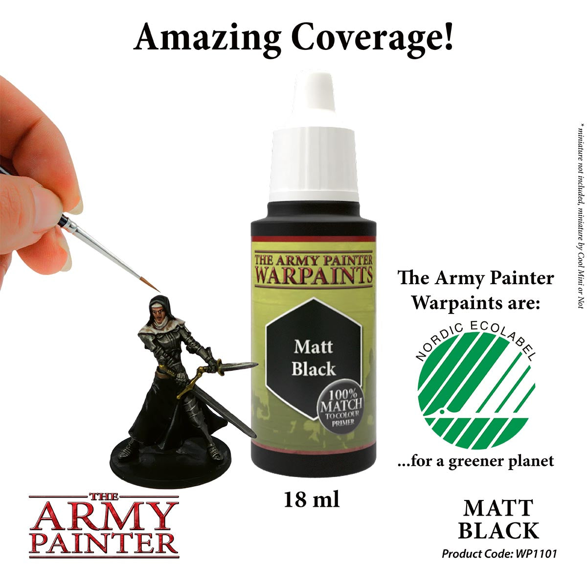 Army Painter Matt Black | 5713799110106