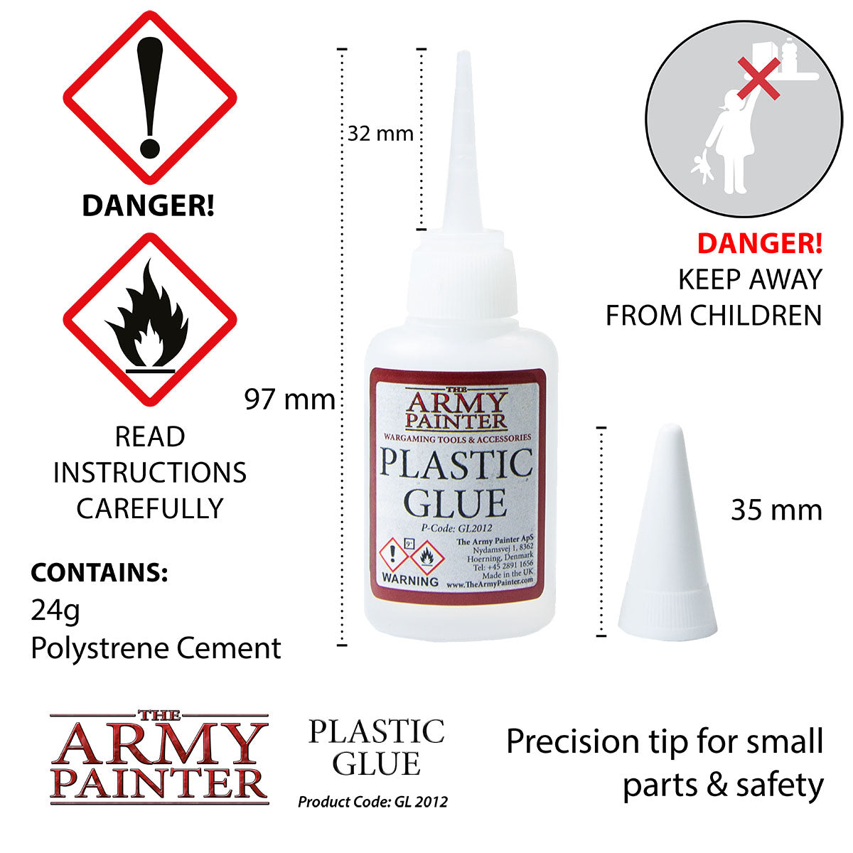 Army Painter Plastic Glue - With Childproof Bags for Canada | 5713799201200