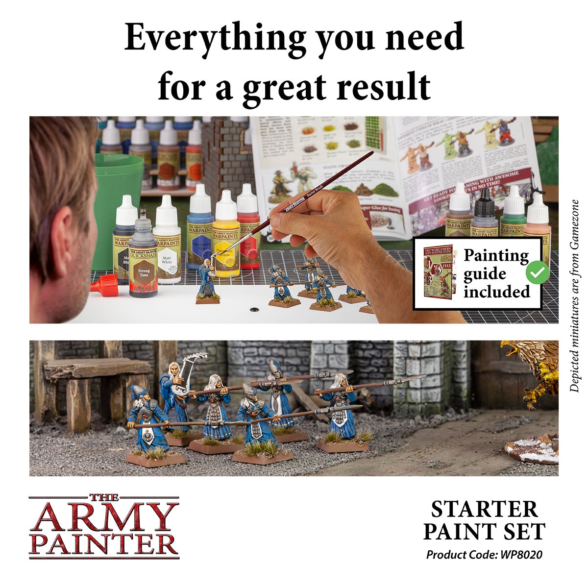 Army Painter Warpaints Starter Paint Set | 2580201115515