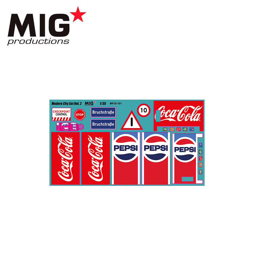 MIG 1/35 Modern City Set Vol.2 | 8435568313682