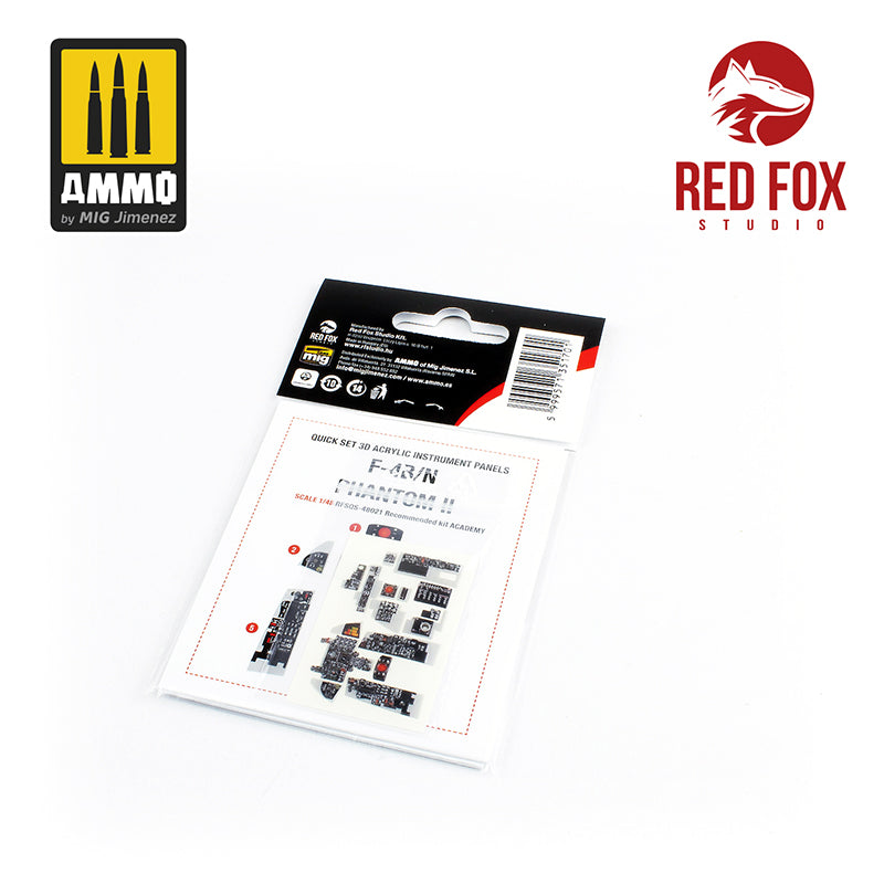 Red Fox Studio 1/48 F-4B/N Phantom II (for Academy kit) | 5999571351701
