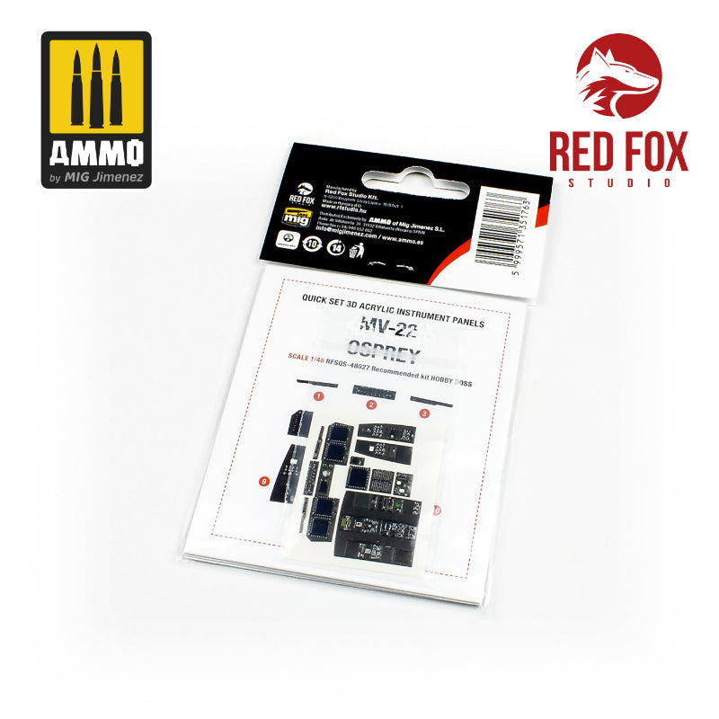 Red Fox Studio 1/48 MV-22 Osprey (for Hobby Boss Kit) | 5999571351763