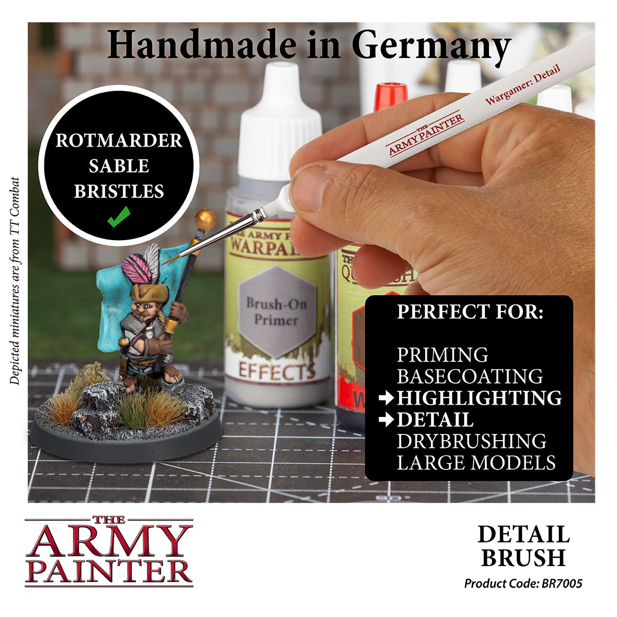 Army Painter Wargamer Brush - Detail | 5713799700505