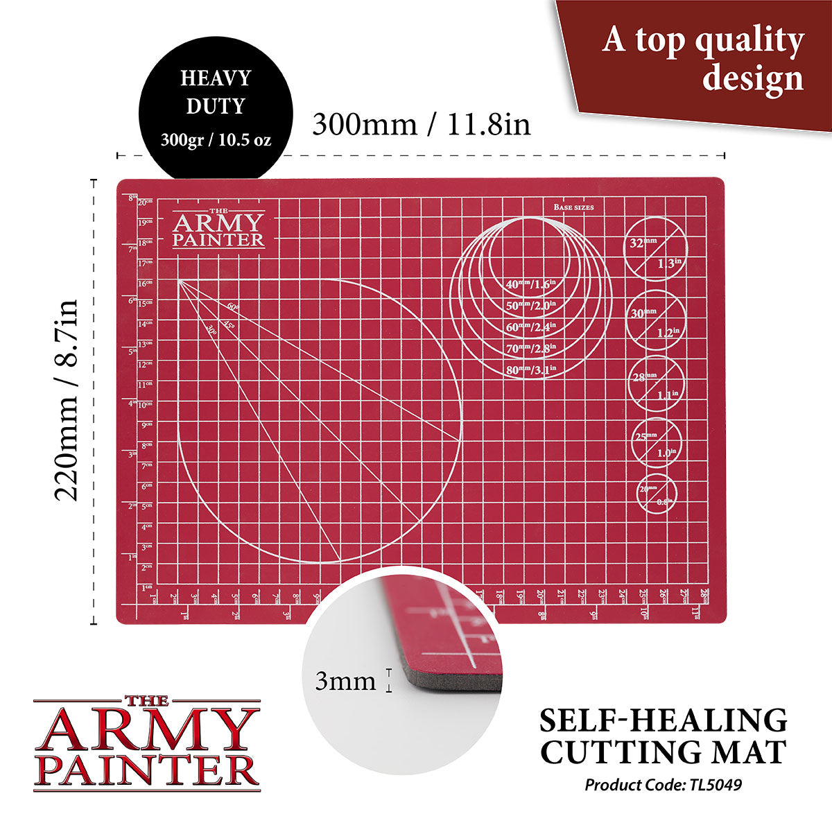 Army Painter Self-healing Cutting mat | 5713799504905