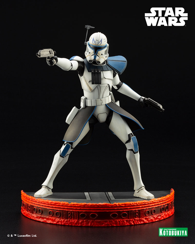 Kotobukiya 1/7 Star Wars: The Clone Wars Series Artfx Captain Rex Escape from the Clones, Pre-Painted PVC Statue | 190526037267