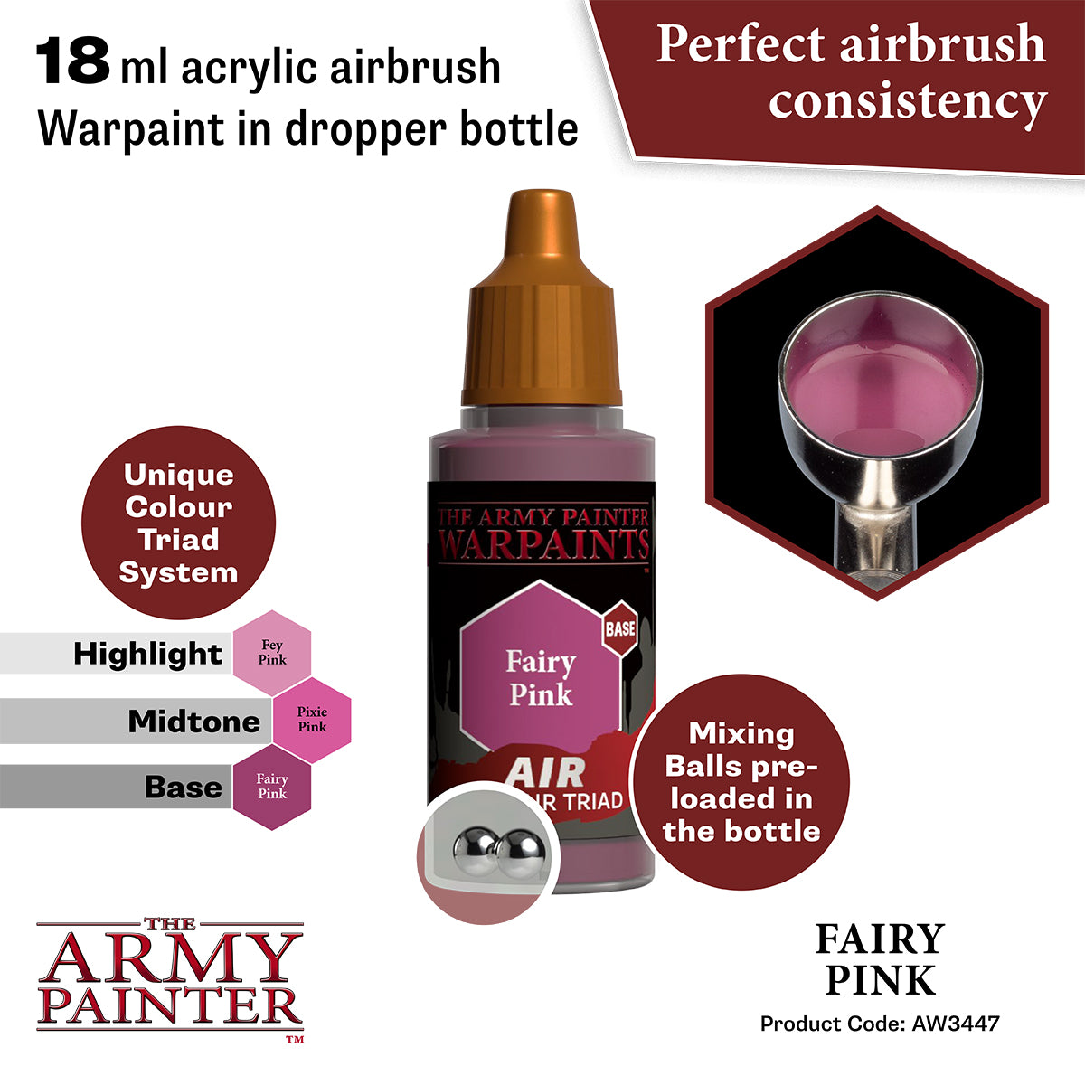 Army Painter Air Fairy Pink | 5713799344785