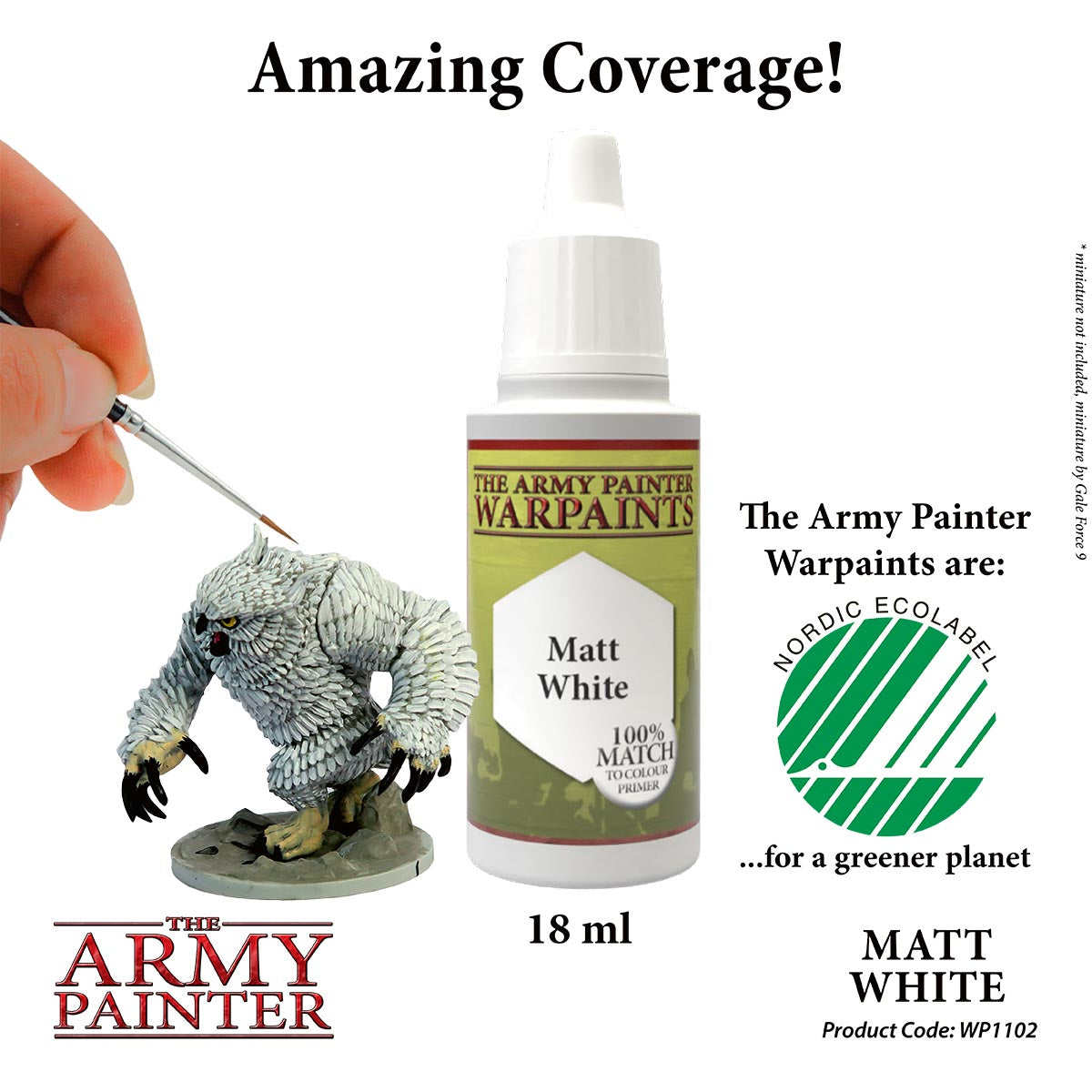 Army Painter Matt White | 5713799110205