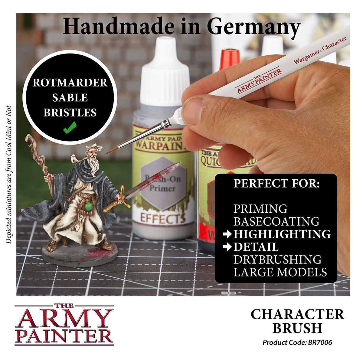 Army Painter Wargamer Brush - Character | 5713799700604