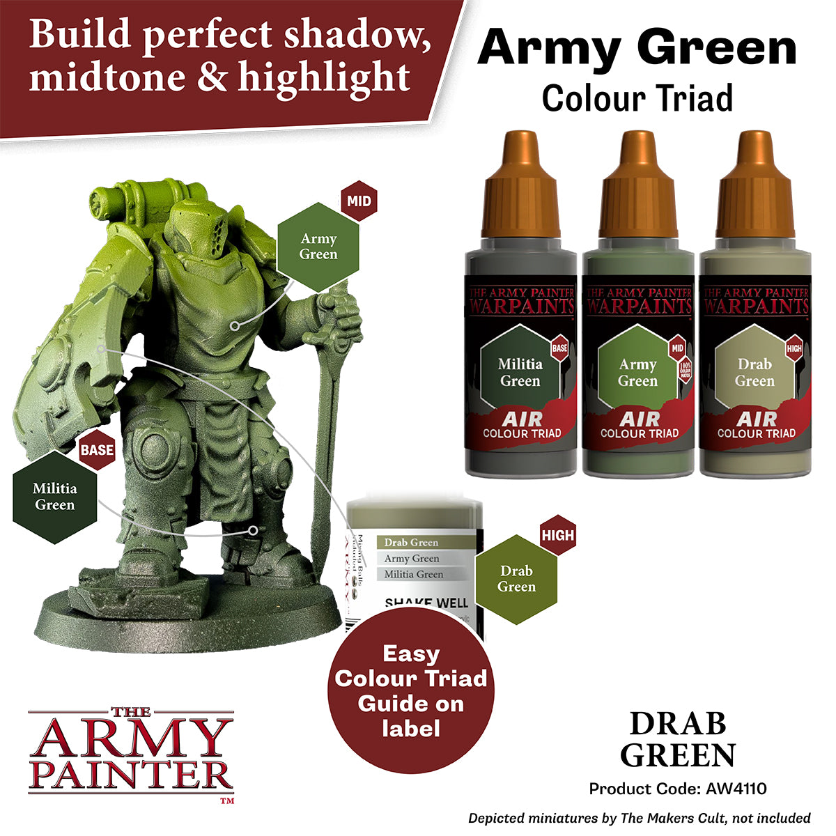 Army Painter Air Drab Green | 5713799411081