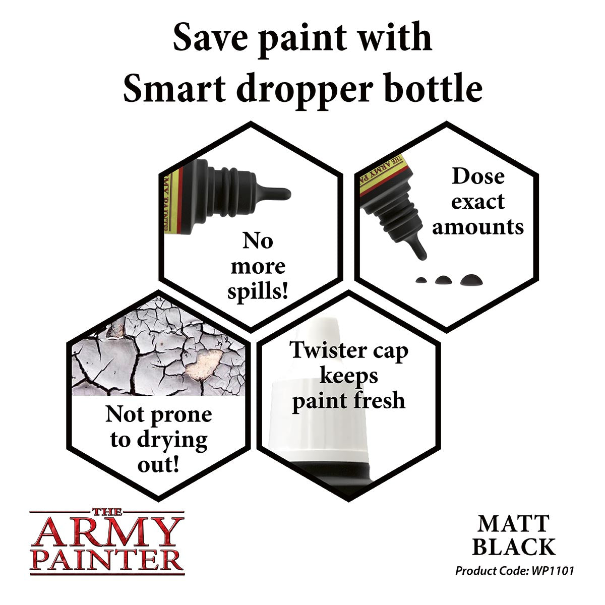 Army Painter Matt Black | 5713799110106