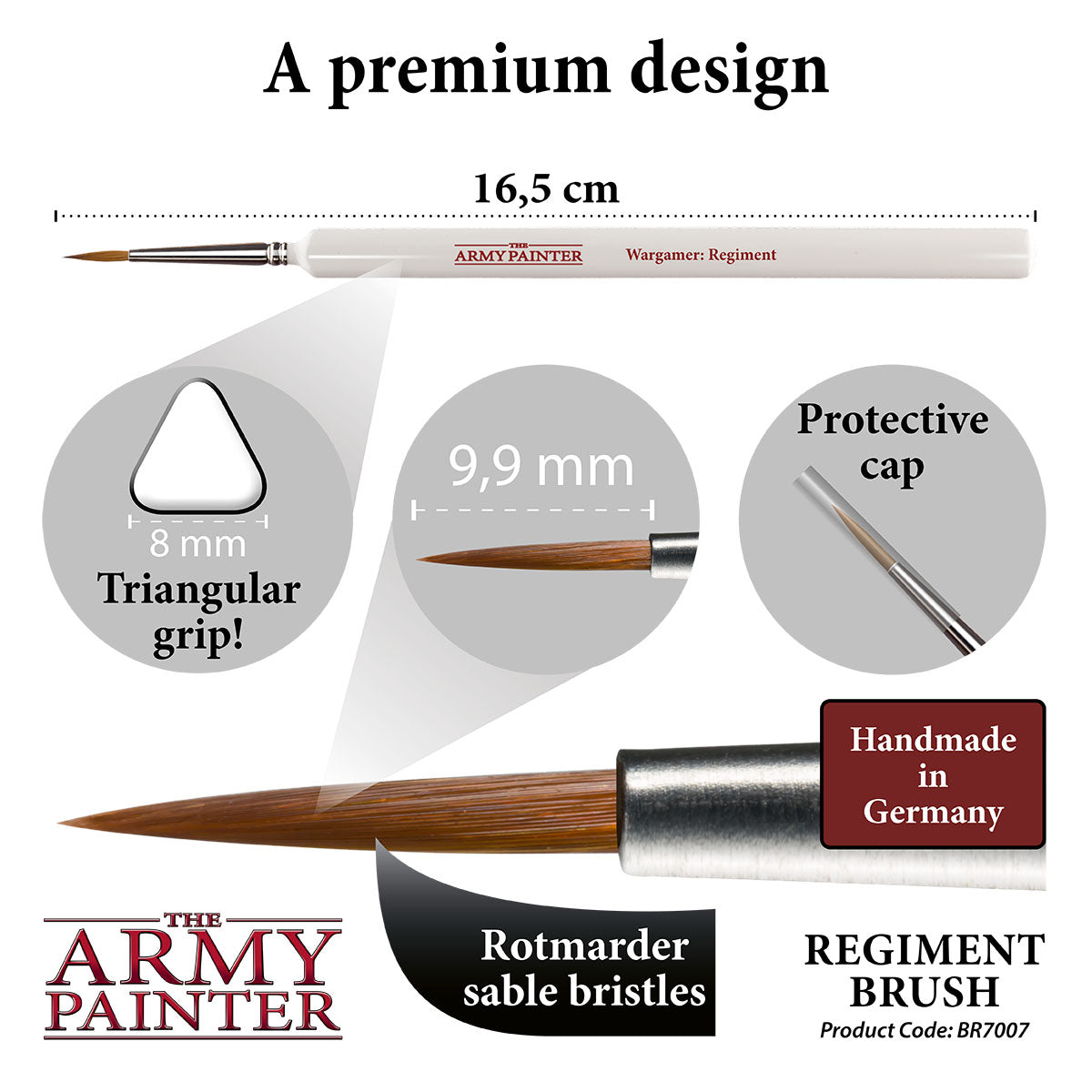 Army Painter Wargamer Brush - Regiment | 4019769336028