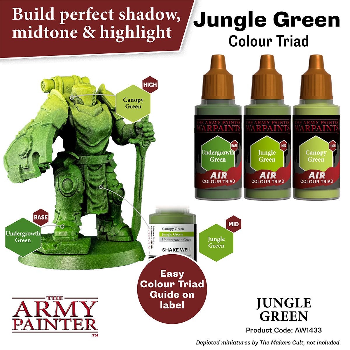 Army Painter Air Jungle Green | 5713799143388