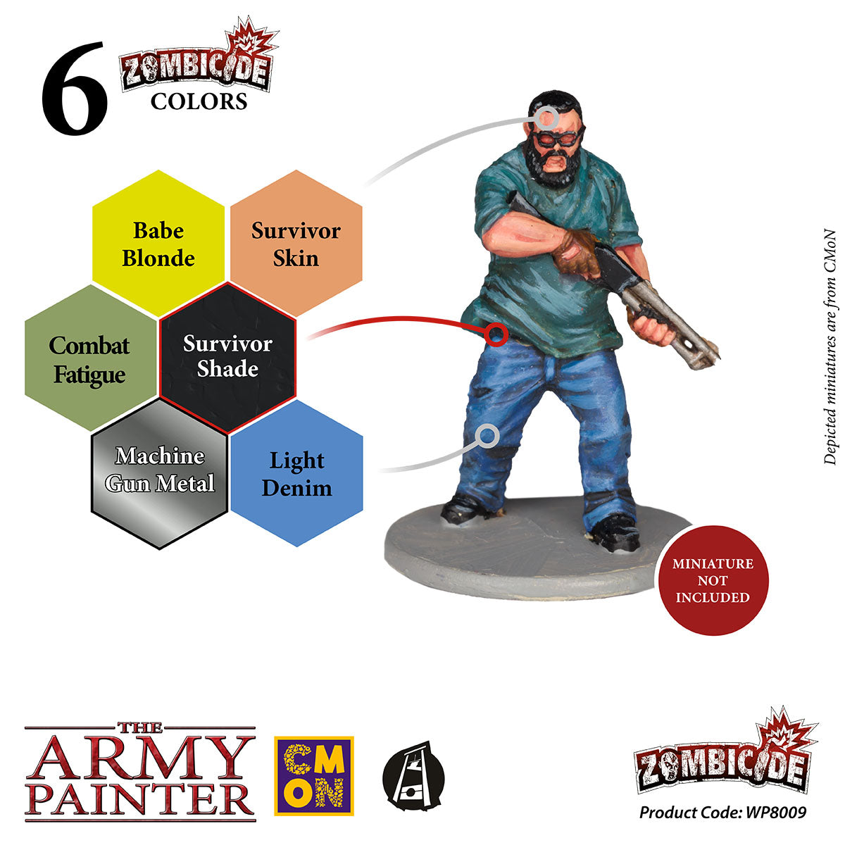 Army Painter Zombicide: Survivor Paint Set