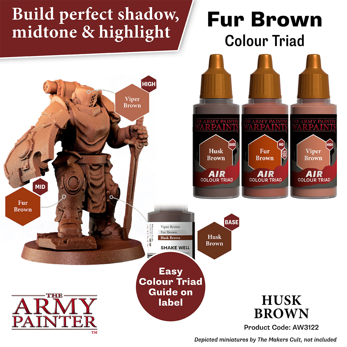 Army Painter Air Husk Brown | 5713799312289