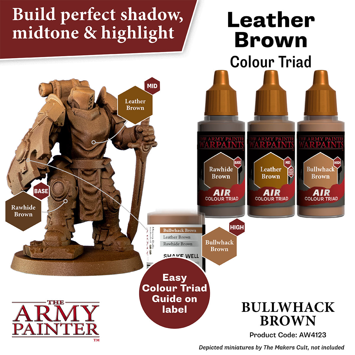 Army Painter Air Bullwhack Brown | 5713799412385