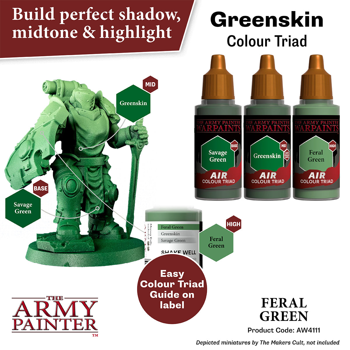 Army Painter Air Feral Green | 5713799411180
