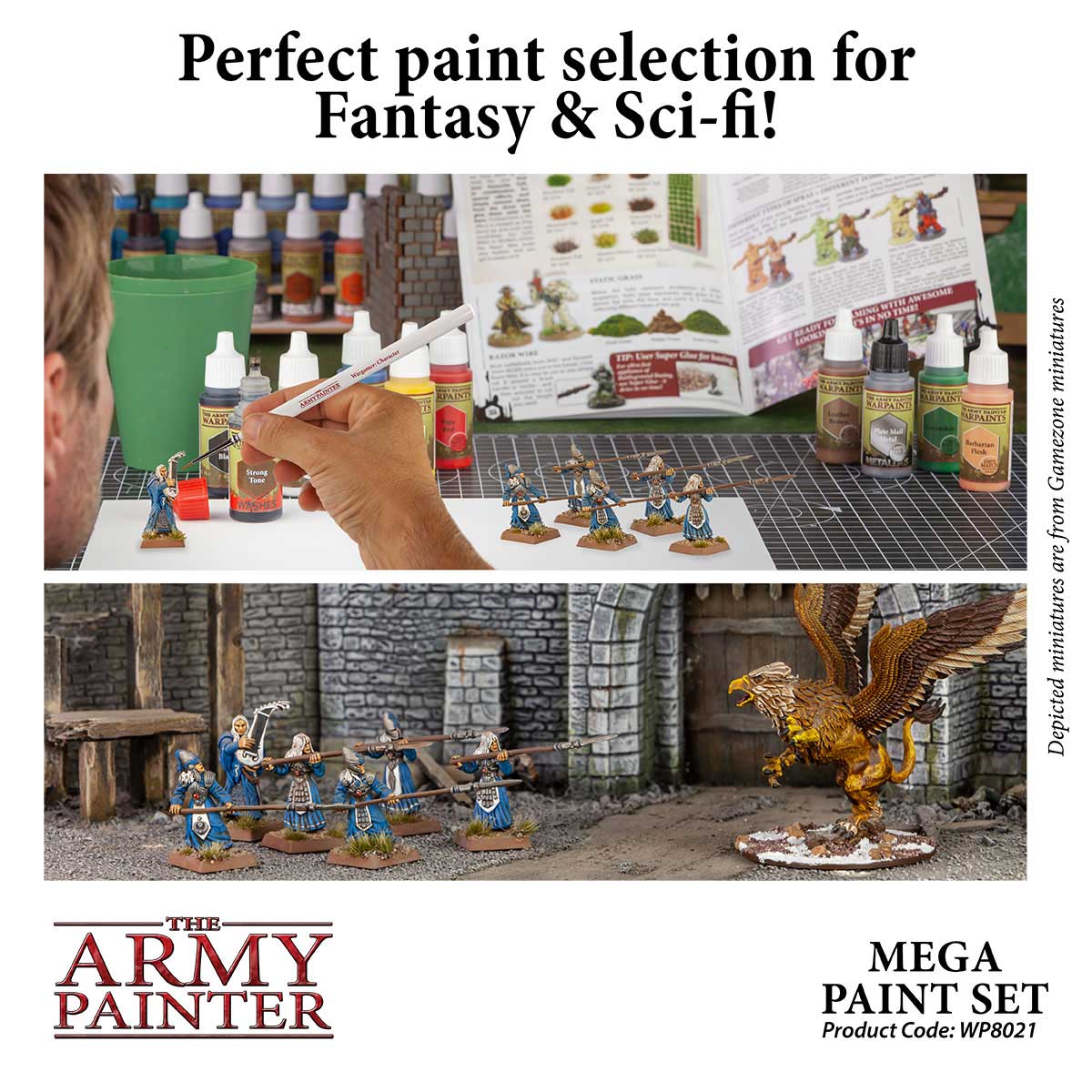Army Painter Warpaints Mega Paint Set III | 2580211115628