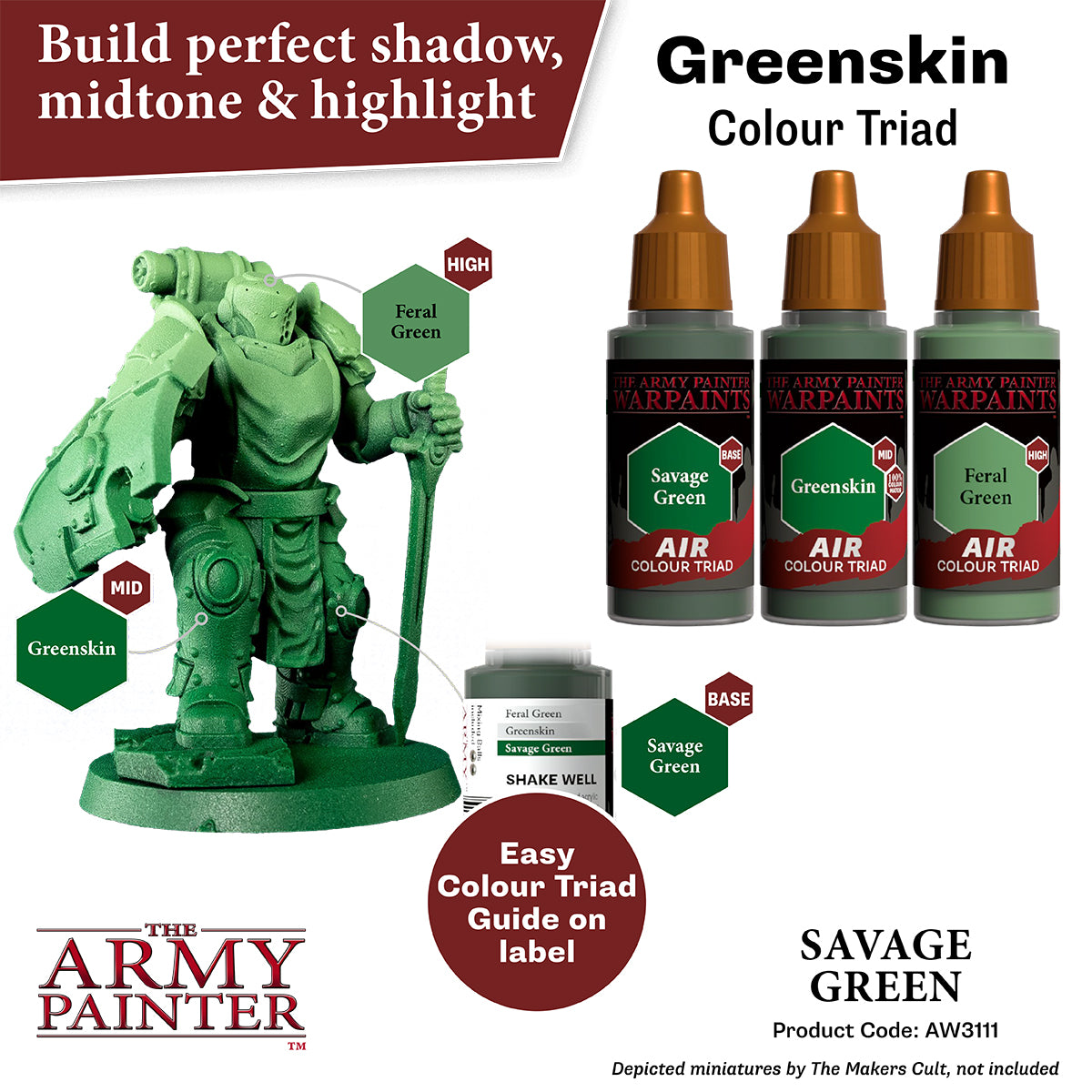 Army Painter Air Savage Green | 5713799311183