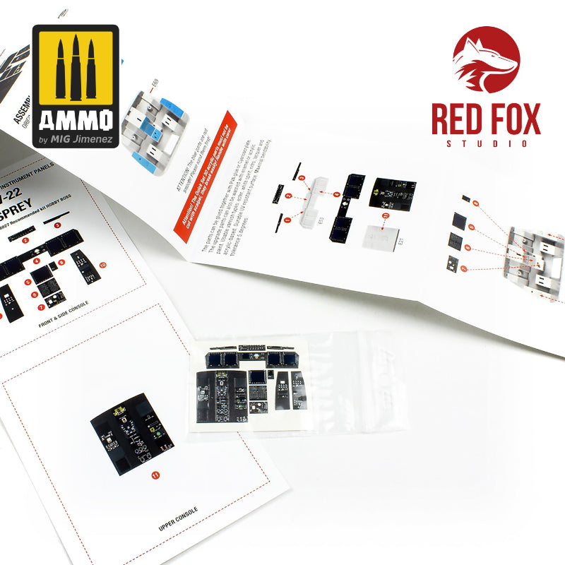 Red Fox Studio 1/48 MV-22 Osprey (for Hobby Boss Kit) | 5999571351763