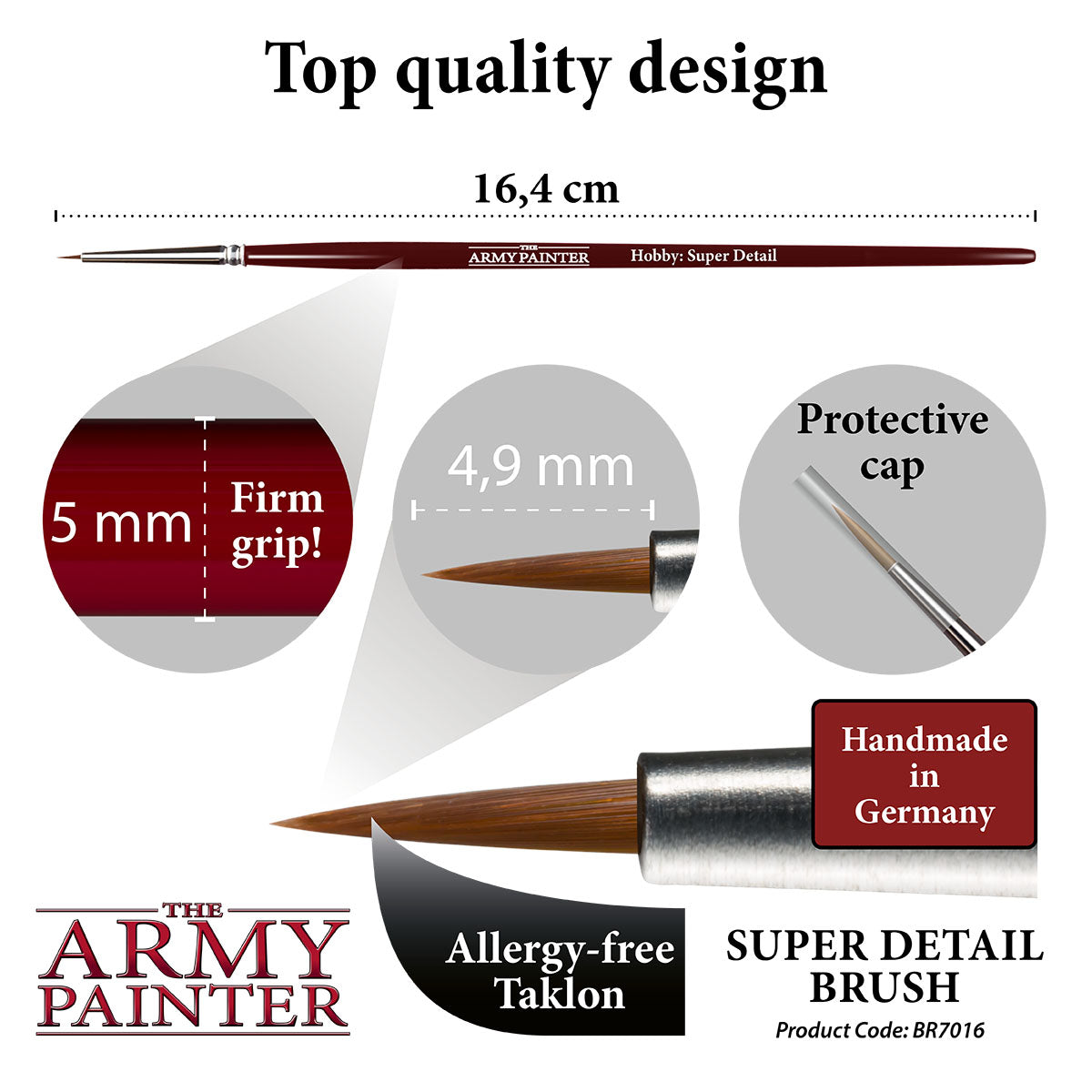 Army Painter Hobby Brush - Super Detail | 5713799701601