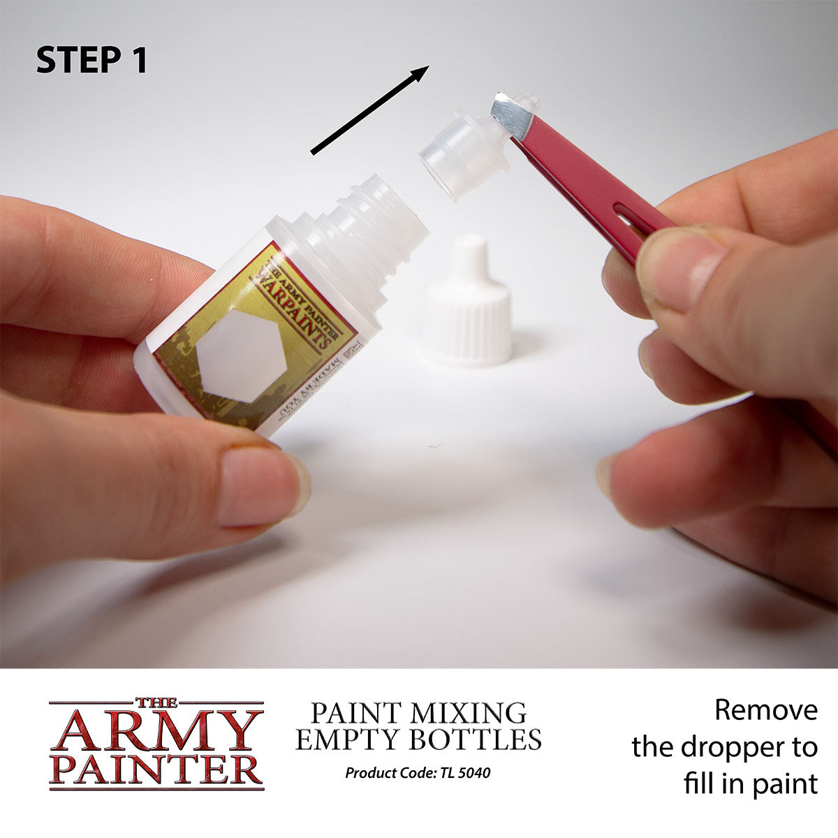 Army Painter Paint Mixing Empty Bottles | 5713799504004