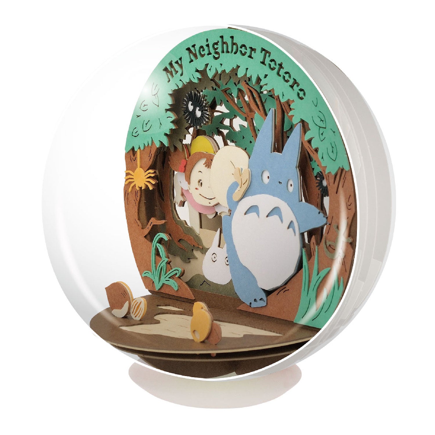 Ensky PTB-01 My Neighbor Totoro Secret Tunnel Paper Theater Ball 'My Neighbor Totoro' | 4970381505318