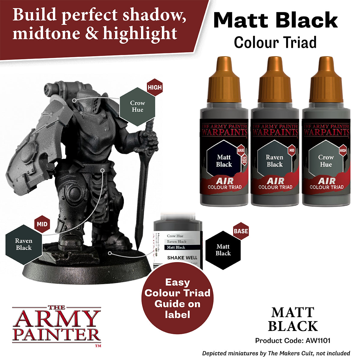 Army Painter Air Matt Black | 5713799110182