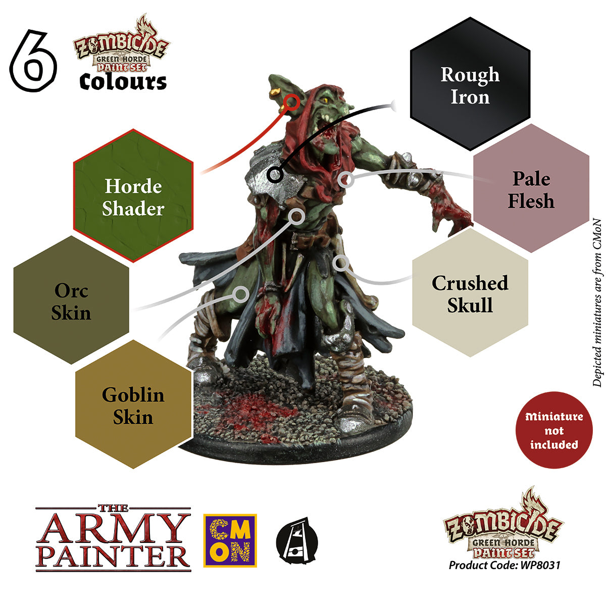 Army Painter Zombicide: Green Horde paint set | 5713799803107