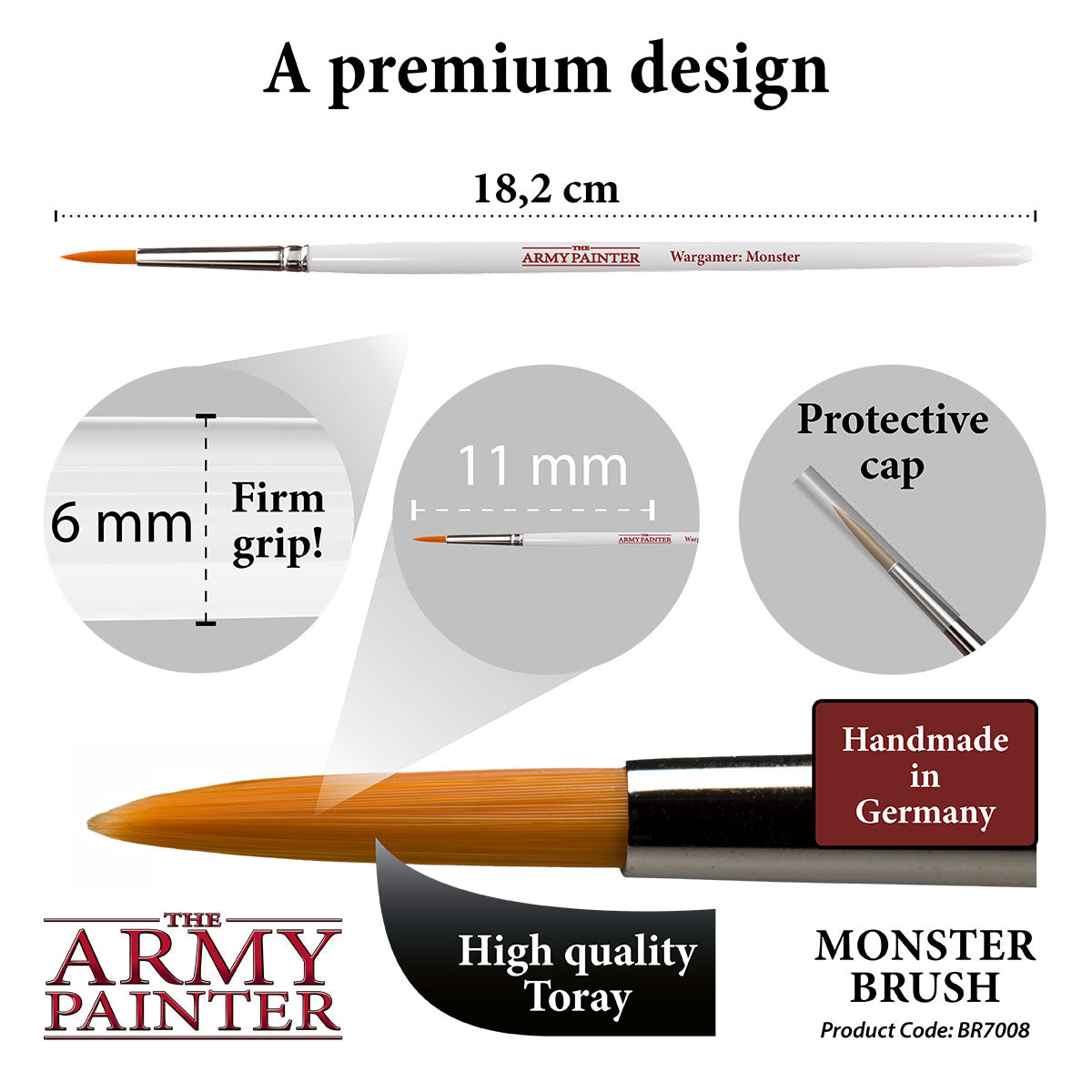 Army Painter Wargamer Brush - Monster | 5713799700802